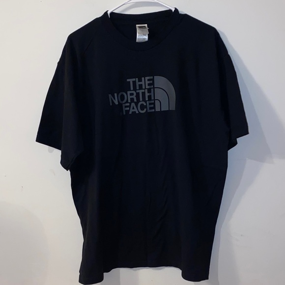 The North Face Men's Black Tee with Gray Logo Size XL - Picture 1 of 7